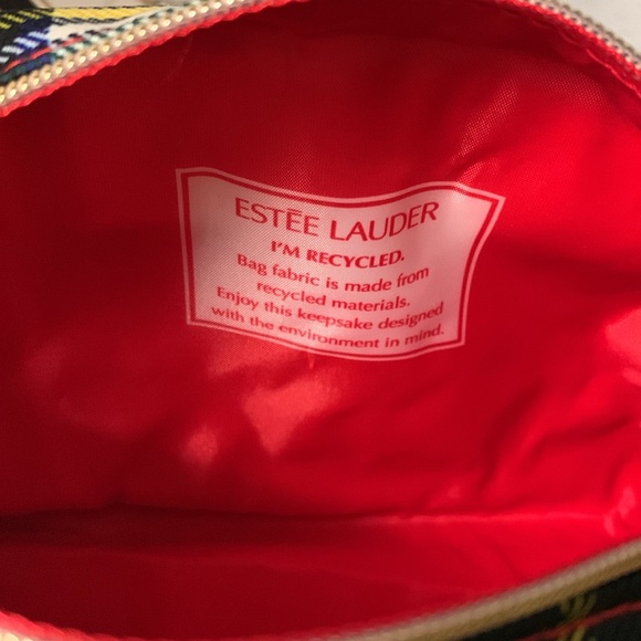 Estee Lauder Tartan Plaid Cosmetic Bag - Picture 7 of 7